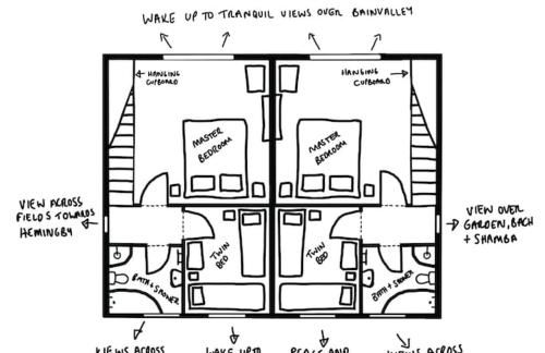 Bainvalley Cottages, Beautiful North Cottage - Foto 8