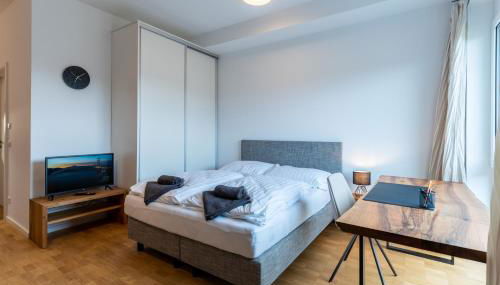 CasaVia Holzgerlingen Handmade Apartment - BRIGHT Collection - Foto 2, towels, wardrobe