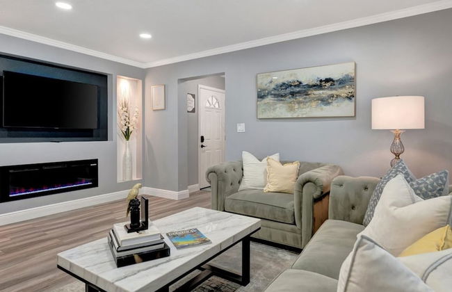 4b 2b w Hot Tub BBQ Firepit 9mins to Beach - Foto 9