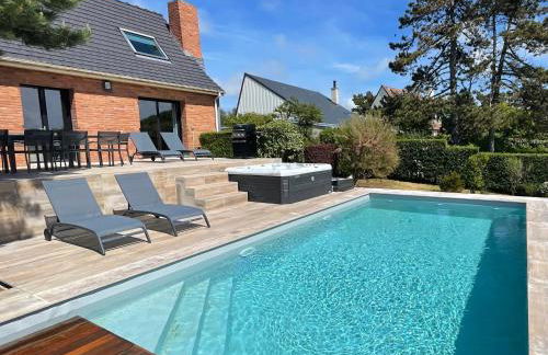 Superbe maison avec piscine et jacuzzi dans les dunes - Foto 27