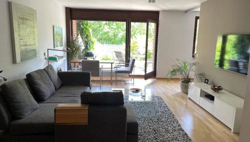 Messe- und Ferienwohnung mit Dachterrasse am Fluss - Foto 4