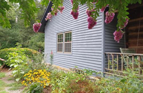 Restored1850s log cabin, with gazebo and gardens! 1 mile to downtown Weaverville - Foto 9