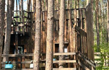 Domek lubiana180 SCANDI wśród drzew JACUZZI SAUNA KOMiNEK i TARAS na dachu jezioro Kaszuby Pieski tylko do 10kg za dodatkową opłatą - Foto 53