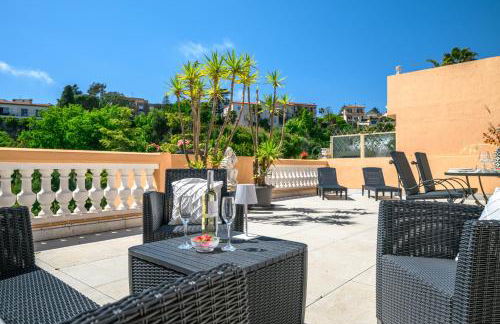 Nice Fabron, terrasse & piscine dans résidence - Foto 14