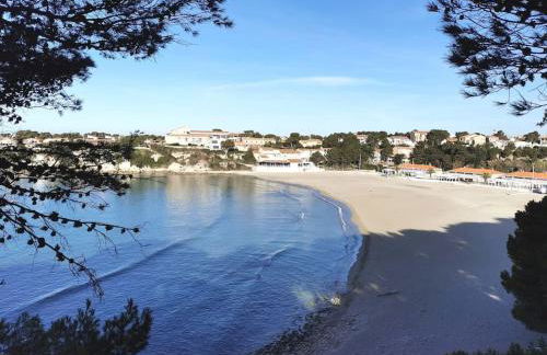 Studio Le Calme, plages à pied et grand jardin, La Couronne - Foto 10