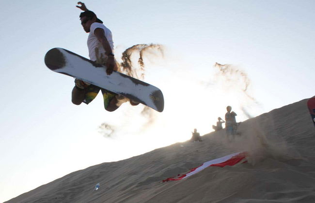 Sandboarding in the Concon Dunes - Photo 2