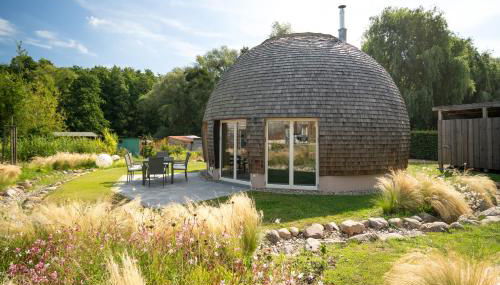 Kugelhaus Kugellager - Besonderer Rückzugsort in runder Bauweise - reduziert, ruhig und naturnah am Tollensesee - Foto 1