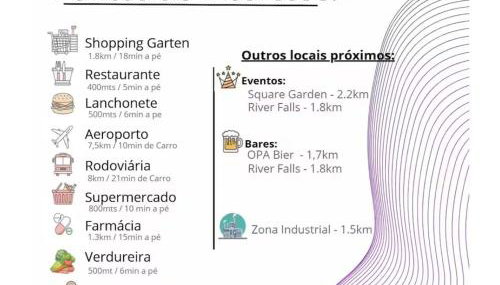 Studio Bem localizado, WIFI Rápido, Ar Condicionado e Estacionamento 1 - Foto 5