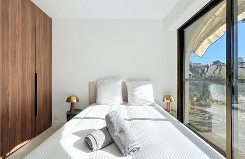 2 pièces vue mer, piscine, à 2 pas des plages - Foto 11