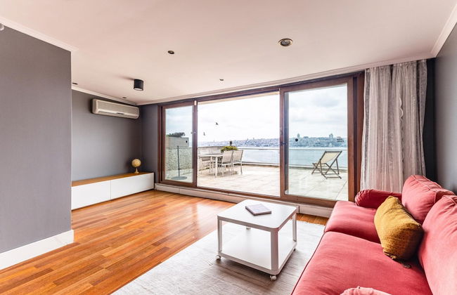 Duplex Flat w Panoramic Bosphorus View and Terrace - Foto 3