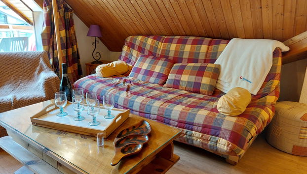 Les Combettes D et E - Foto 2, Living Room