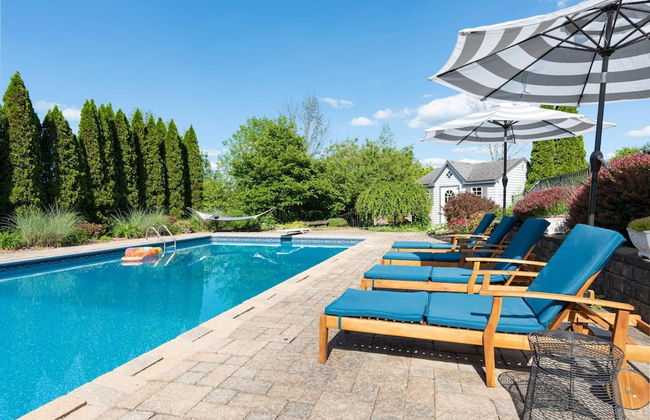 Hudson Valley Retreat Pool spa Home Theater gym - Foto 53