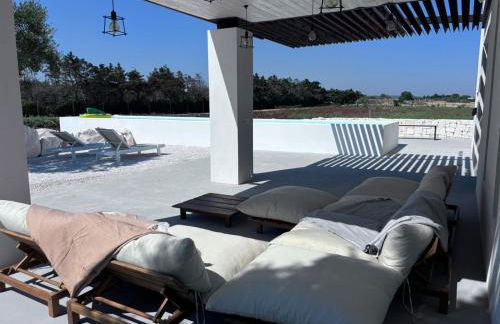Aeneas Villa Pool & Jacuzzi al mare Torre Guaceto - Foto 44