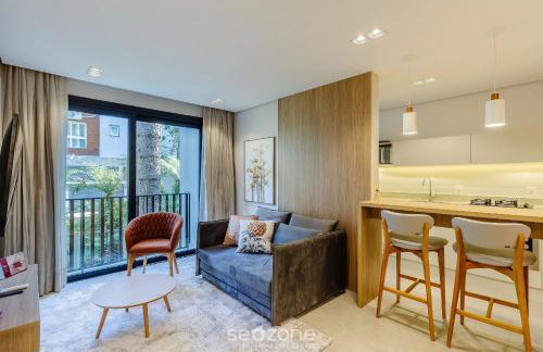 Apto con balcón en el corazón de Gramado - MLU0306 - Foto 7