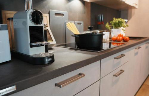 Paderborn-Oase mit Kamin-Balkon-Stilvolles Zuhause-24 -7 Self Check in, kostenloser Parkplatz - Foto 15