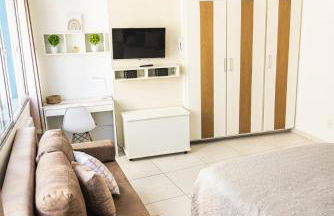 Studio Edifício Audax lindíssimo pé na areia - Melhor localização de São Vicente - Photo 10