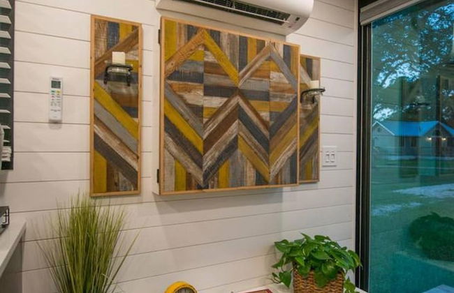 Yellow Blue Elegant Container Tiny House - Foto 28