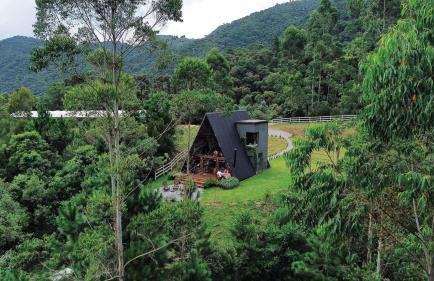 Chalé romântico super privativo com hidro e café - Photo 35