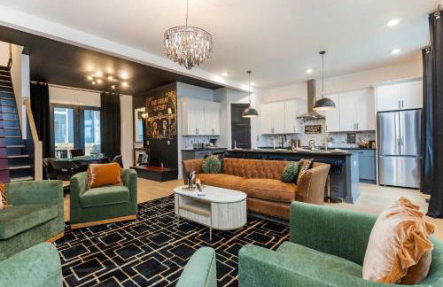 Rooftop Deck Hot Tub Fire pit Sleeps 10 - Foto 23