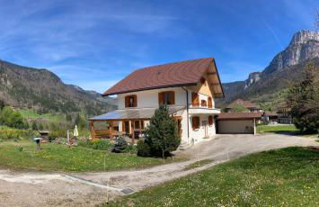 l'Echo des Glieres vue montagne centre village sauna & grill - Foto 40