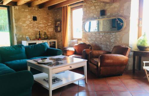 Au bercail de Bizebarre - Maison bois & pierre dans un hameau - Spa - Foto 2