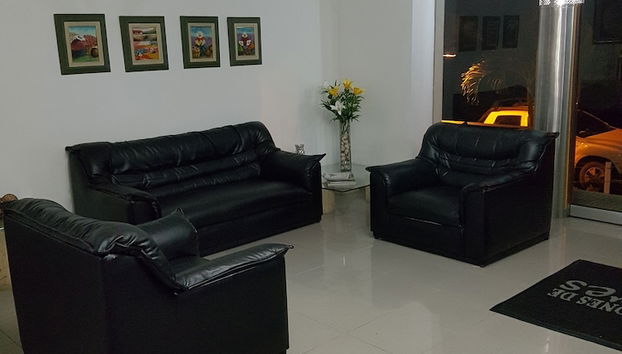 Zona de estar del vestíbulo