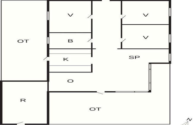 5 Person Holiday Home in Roslev - Foto 9