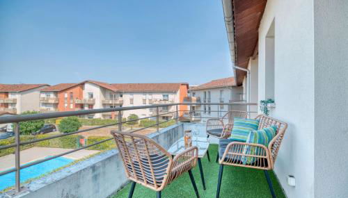 Spacieux proche aéroport et airbus - Foto 2