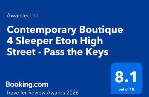 Contemporary Boutique 4 Sleeper Eton High Street - Pass the Keys - Foto 5