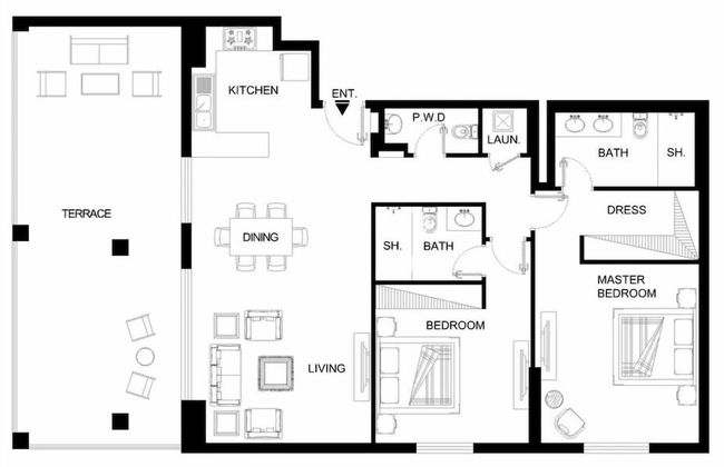 LUX La Mer Infinity View-Luxury Boho 1 - Foto 18