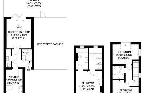 3 Bedroom Mews Home - Clapham Common - Free Private Parking - Sleeps 5 - Newly Refurbished - Sweetpea & Pillow Properties - Foto 28