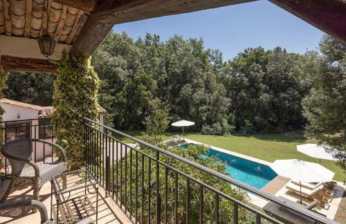 Superbe villa de 5 suites, climatisation, piscine, tennis, hauteurs de St Paul - Foto 11