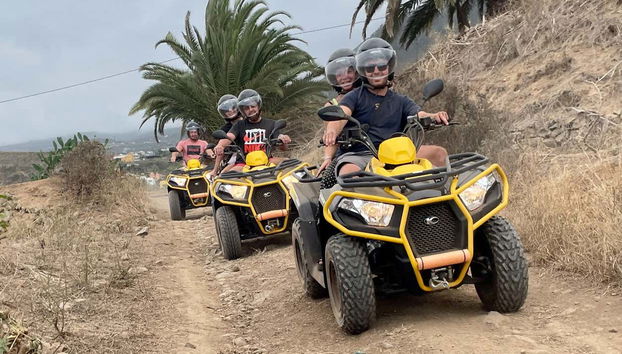 Explorando en quad el valle de La Orotava