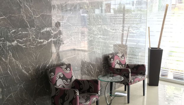 Sala de estar do lobby