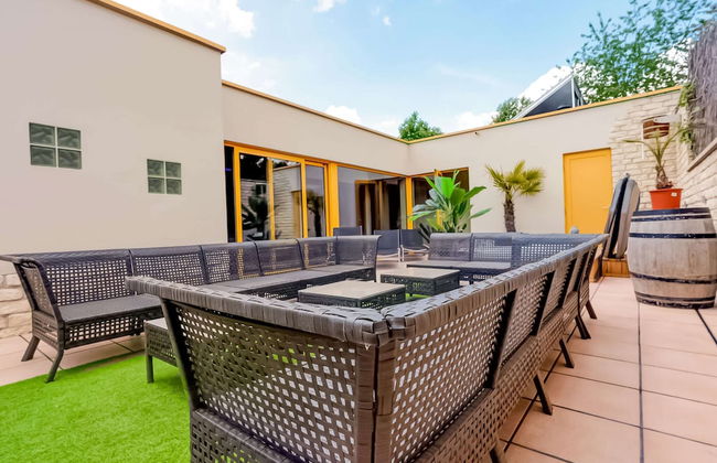 Modern Holiday Home in Avelgem with Sauna & Hot Tub - Foto 22