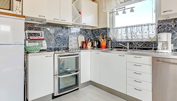 6 Person Holiday Home in Hadsund - Foto 5, Cocina privada