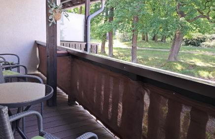 Ferienwohnung zentrale Lage Parkplatz kostenlos Grill Terrasse Fahrradraum Kromlau - Foto 7