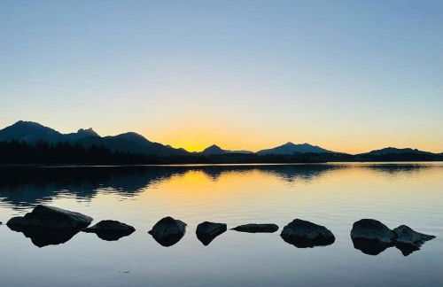 Apartment Alpenblick 11, Halblech im Allgäu, Bergblick pur - NEUERÖFFNUNG! - Foto 27