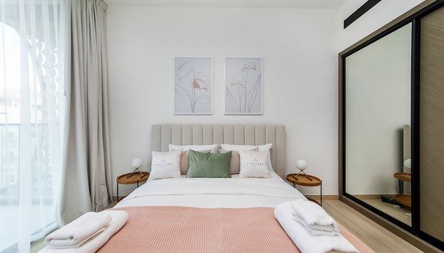 Wonderful 1BR in Binghatti Crescent - Foto 3, Habitación