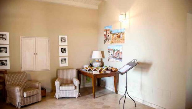 Sala de estar do lobby