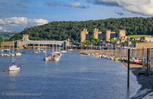 Bedroom bathroom kitchenette own entrance Conwy - Foto 12