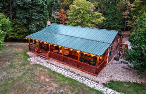 Havenbrook-Hocking Hills Luxury, 10 Acres, Hot Tub - Foto 13