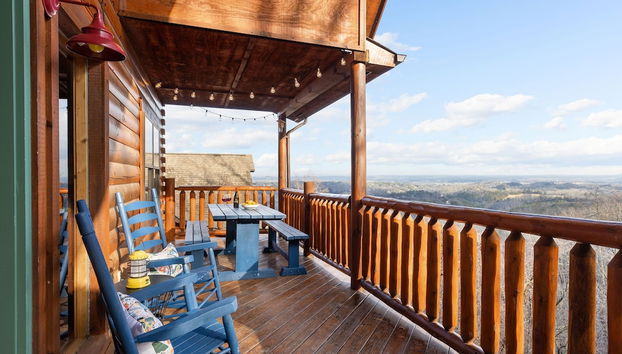 Bears Den Way Resort Cabin w Games Hot Tub View Mins From Dollywood - Foto 5, Habitación