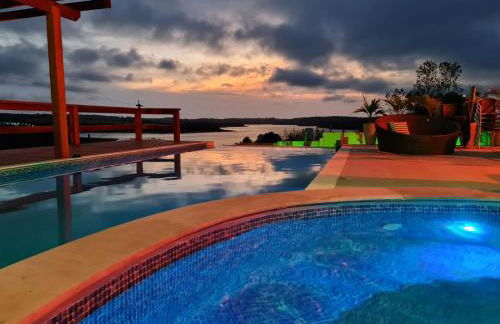 Chácara Arena JK com Piscina integrada com Sauna e Hidromassagem - Foto 46