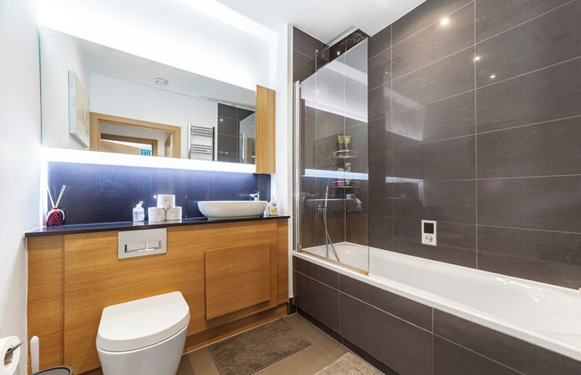 Modern 1bed with Panoramic View London - Foto 27