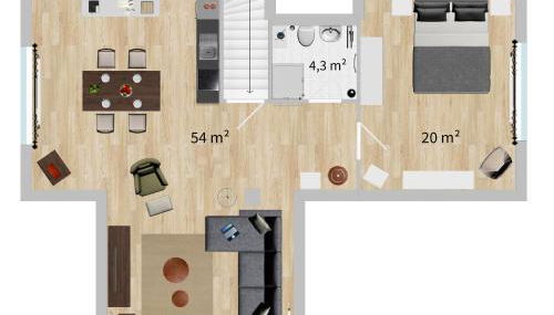 Ferienwohnung Fichtelblick - Foto 2