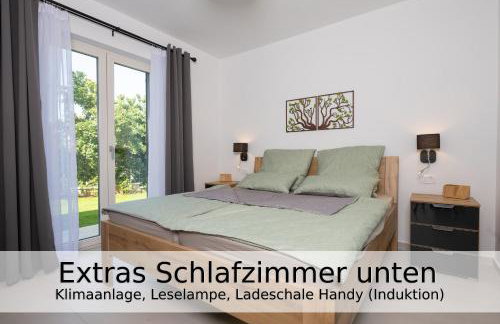 Villa Falco für Familien, bis 6 Personen, 3 Schlafzimmer mit Bad en Suite, Pool mit Loungebereich, Grillterrasse, schnellem Wlan, 2 Parkplätze, - Foto 10