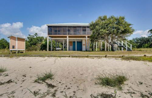 Private Beach and Views! Stilted Ocean Springs Home - Foto 33