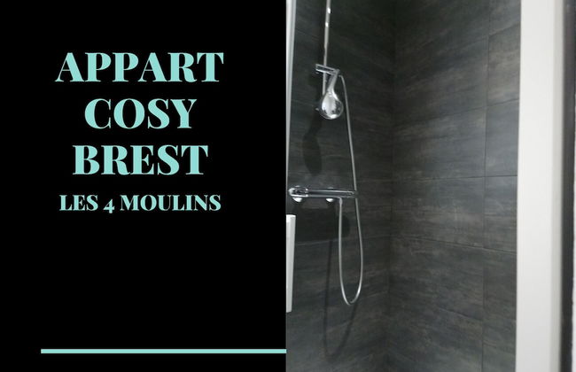 Appart Cosy Brest Les 4 Moulins - Foto 22