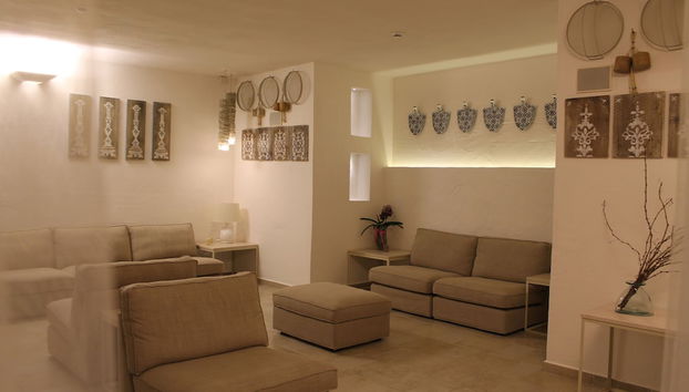 Zona de estar del vestíbulo